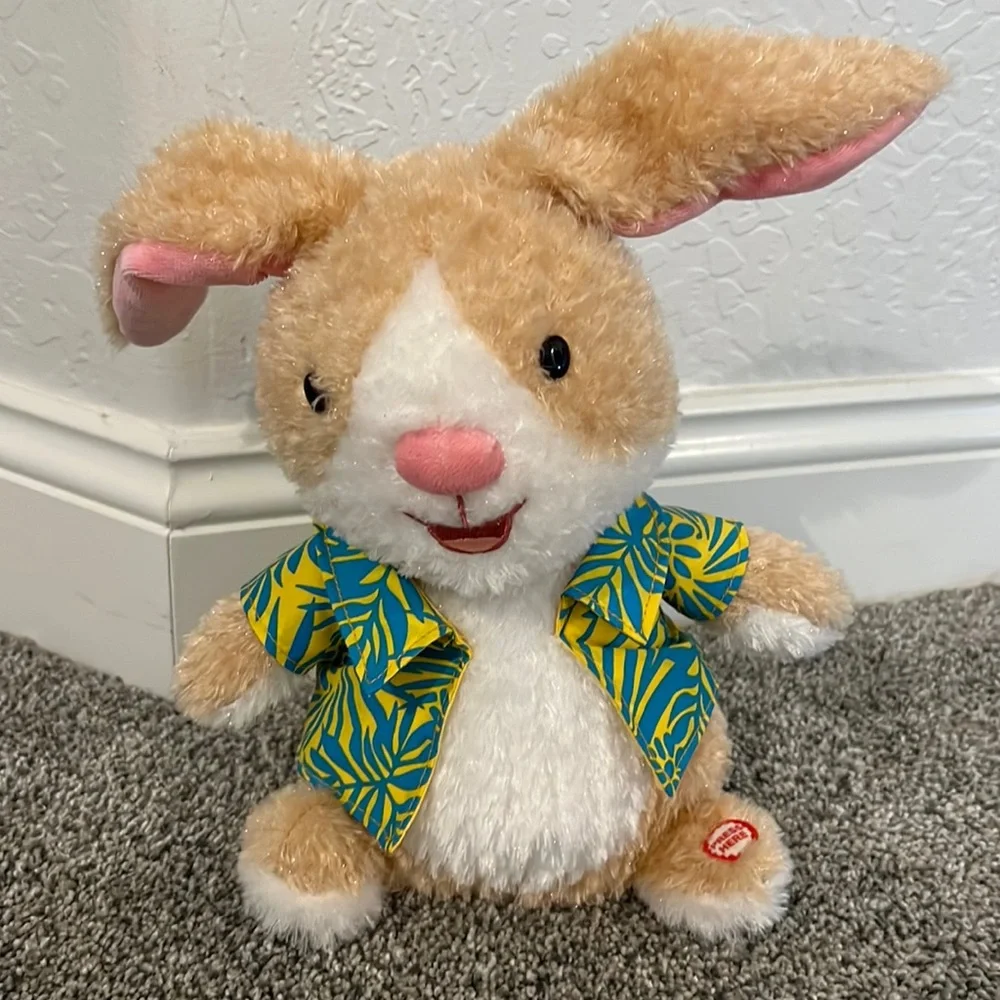 Singing bunny, works with batteries ( not included) - Picture 1 of 4